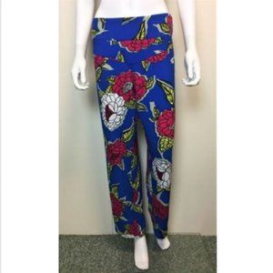 Melissa McCarthy Palazzo Pants Floral Size 6